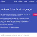 google-free-font