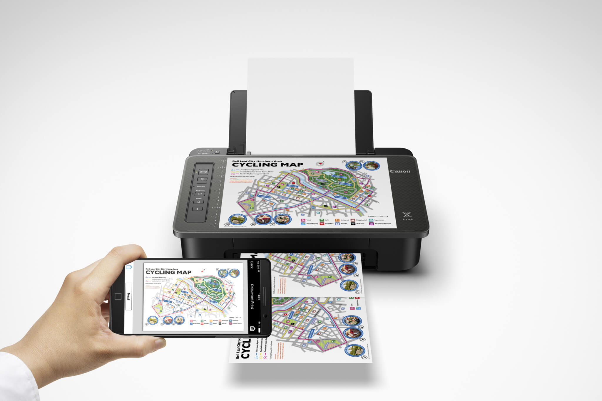 how to print passport size photo using canon mp640 printer