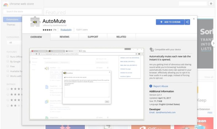 automute for windows