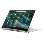 Chromebook Flip_C436_Aerogel White_Stand mode