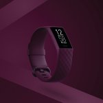 Product laydown photography for Fitbit Charge 4.