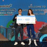 Iko Putera, CEO of Transport for Traveloka and Baifern Pimchanok, Brand Ambassador for Traveloka Thailand and Vietnam (1)