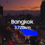 From Bangkok to Seoul